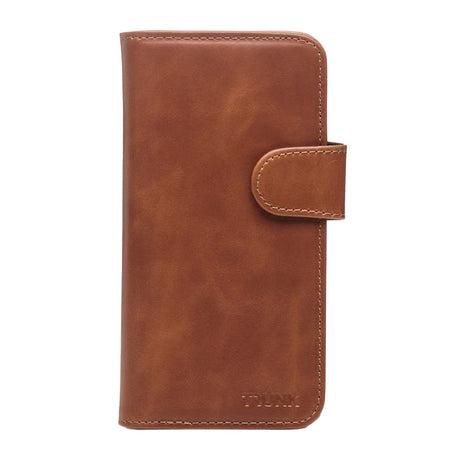 iPhone 13 Pro Max Trunk 2-i-1 Ægte Læder Cover m. Pung - Brun