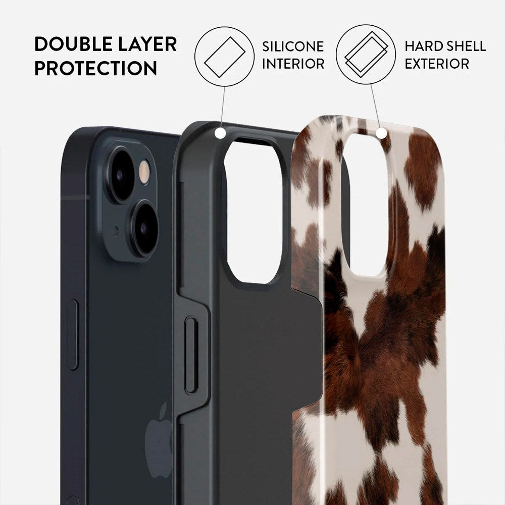 iPhone 15 Burga Tough Fashion Case - MagSafe Kompatibel - Celestia