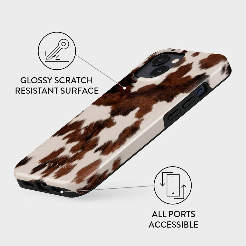iPhone 15 Burga Tough Fashion Case - MagSafe Kompatibel - Celestia