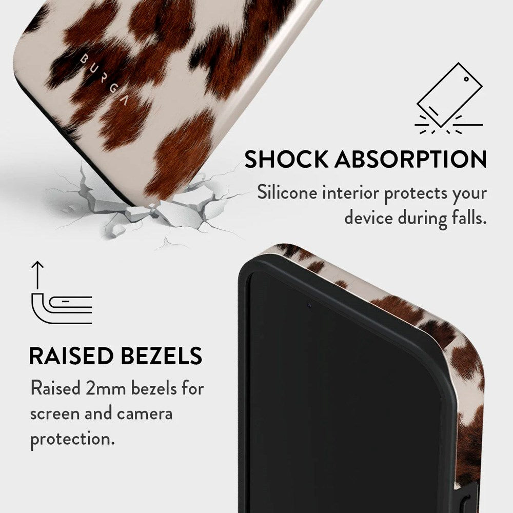 iPhone 15 Burga Tough Fashion Case - MagSafe Kompatibel - Celestia