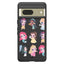 Google Pixel 7 RhinoShield SolidSuit Cover m. Disney Princess - Chibi Style