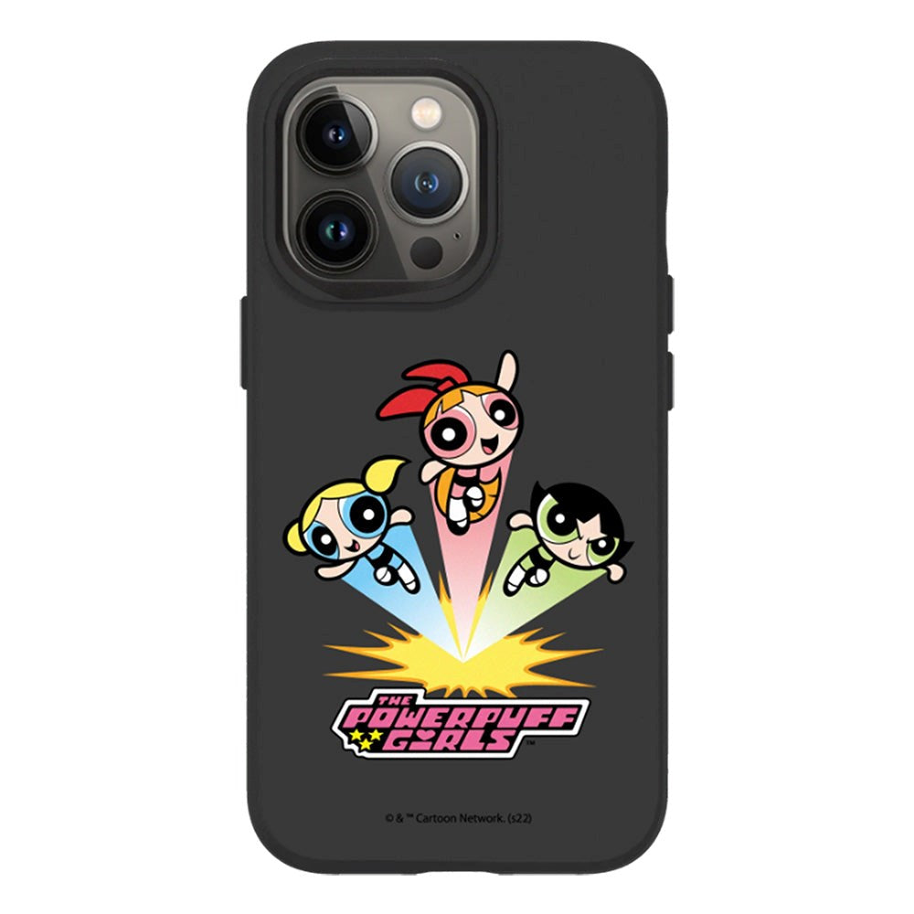 iPhone 13 Pro RhinoShield SolidSuit Cover m. The Powerpuff Girls - Fly High