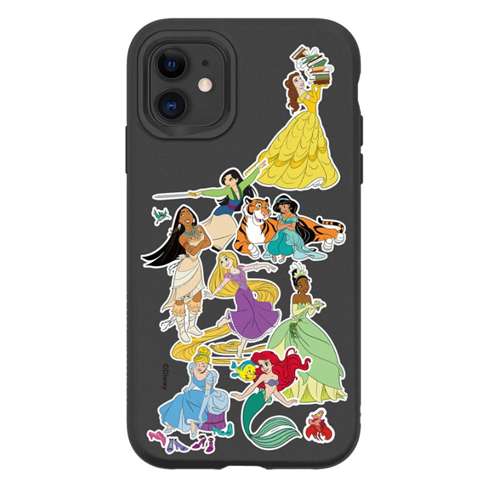 iPhone 11 RhinoShield SolidSuit Cover m. Disney Princess - Princesses