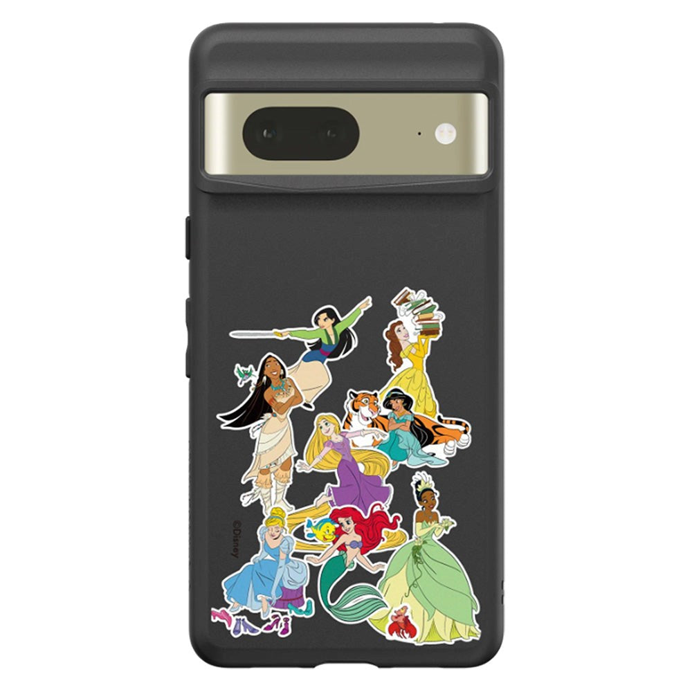 Google Pixel 7 RhinoShield SolidSuit Cover m. Disney Princess - Princesses