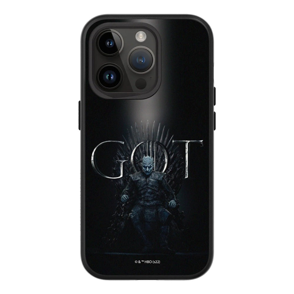 iPhone 14 Pro RhinoShield SolidSuit Cover m. Game of Thrones - White Walkers The Night King