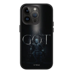 iPhone 14 Pro RhinoShield SolidSuit Cover m. Game of Thrones - White Walkers The Night King