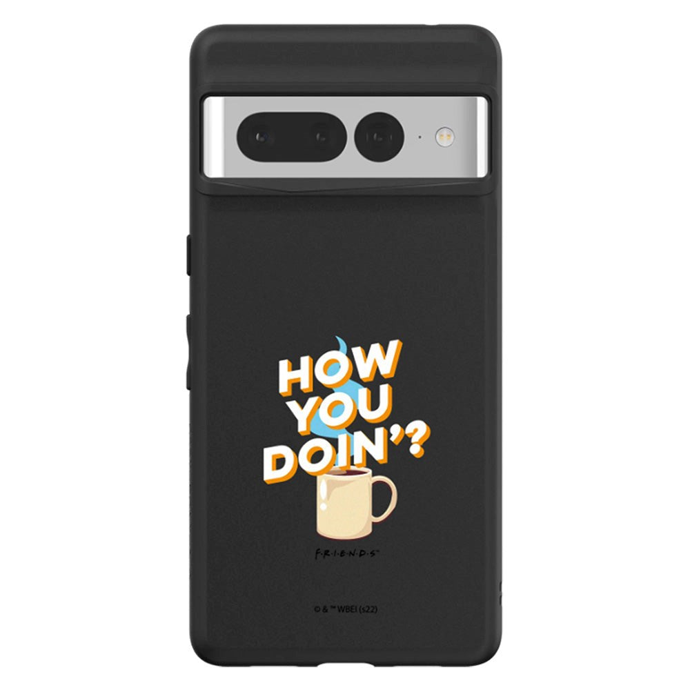 Google Pixel 7 Pro RhinoShield SolidSuit Cover m. Friends - How You Doin'