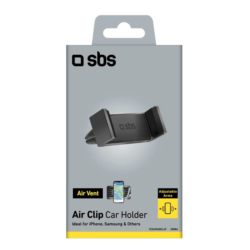 SBS Mobilholder til Ventilation - Max Mobil: 80mm - Sort
