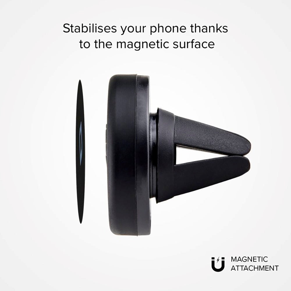 SBS Magnetisk Mobilholder til Ventilation - Sort