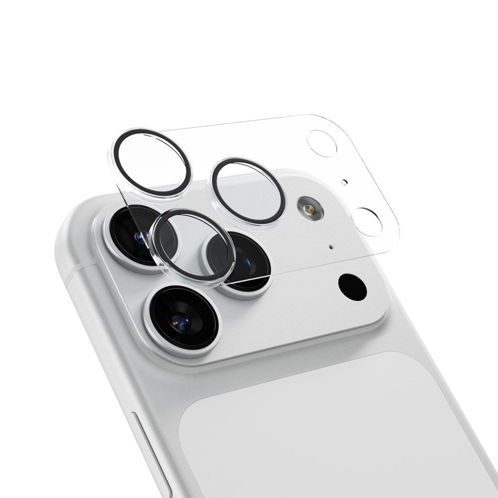 iPhone 18 Pro Max Epico UNUM SapphireShield Kameralinsebeskyttelse - Gennemsigtig