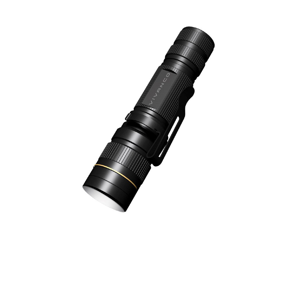 Lommelygte 1W 60lm - Sort