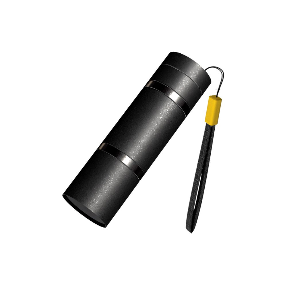 Lommelygte 1W 80lm m. Strop - Sort