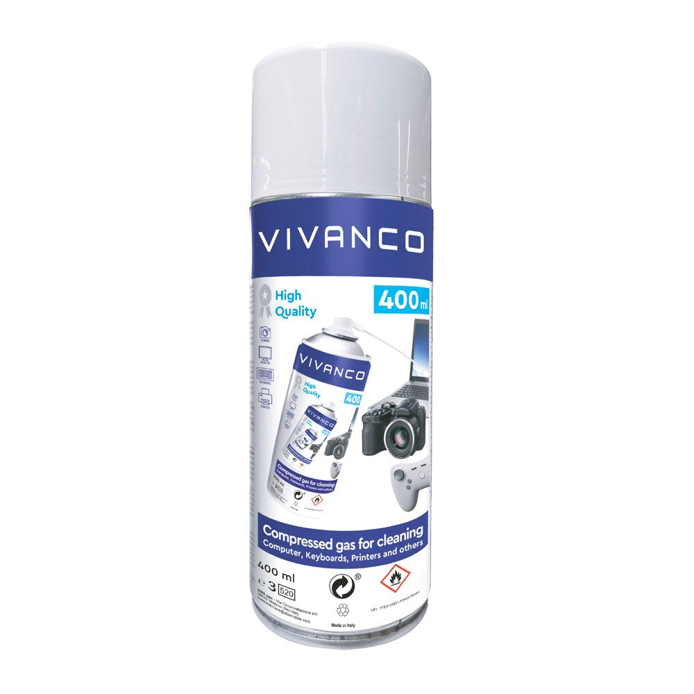 Vivanco Trykluftspray til Rengøring - 400 ml.