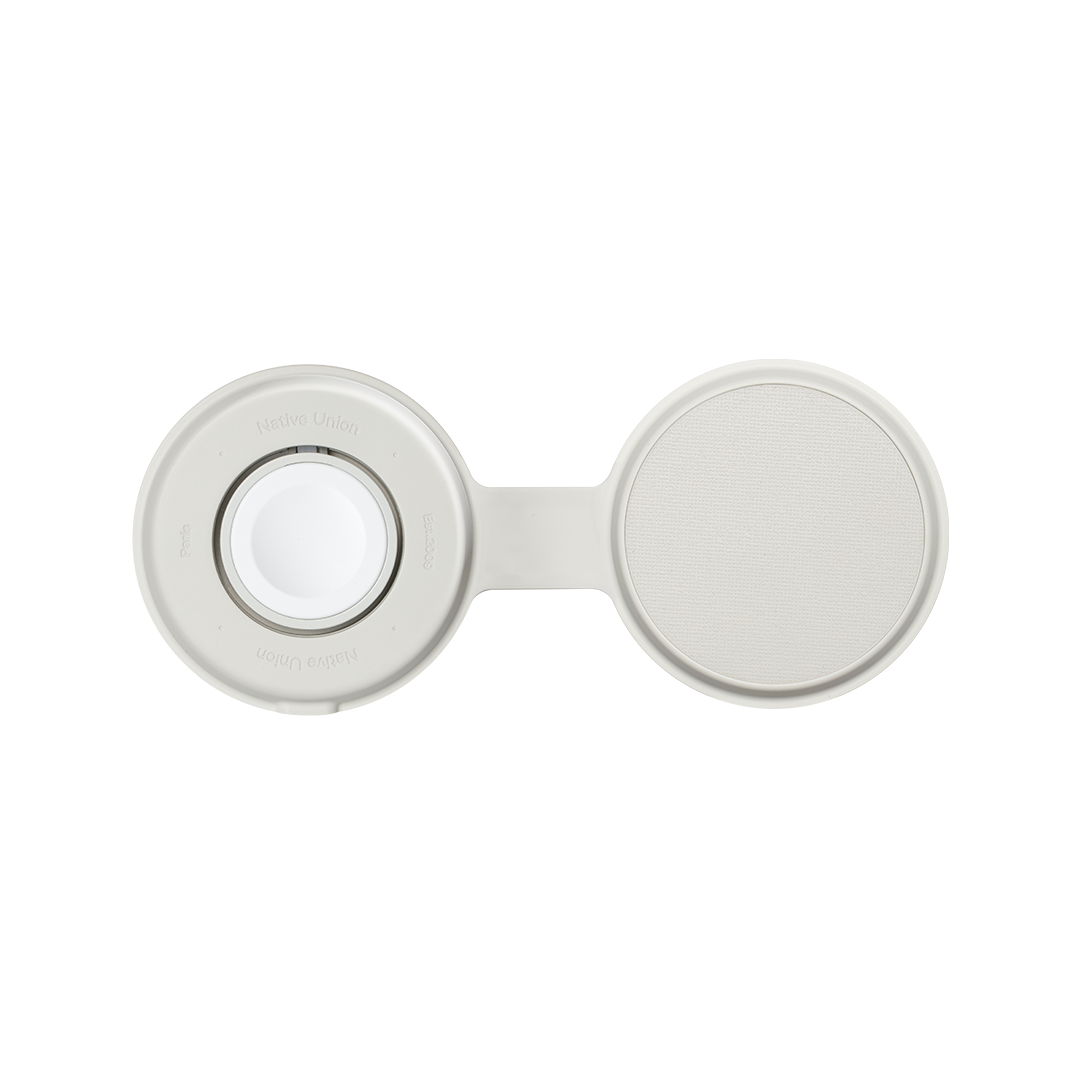 Native Union Voyage 2-i-1 Qi2 Trådløs Oplader - Beige