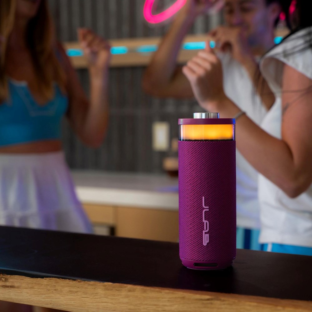 JLab Go Bluetooth Højtaler m. Lys - Lyserød