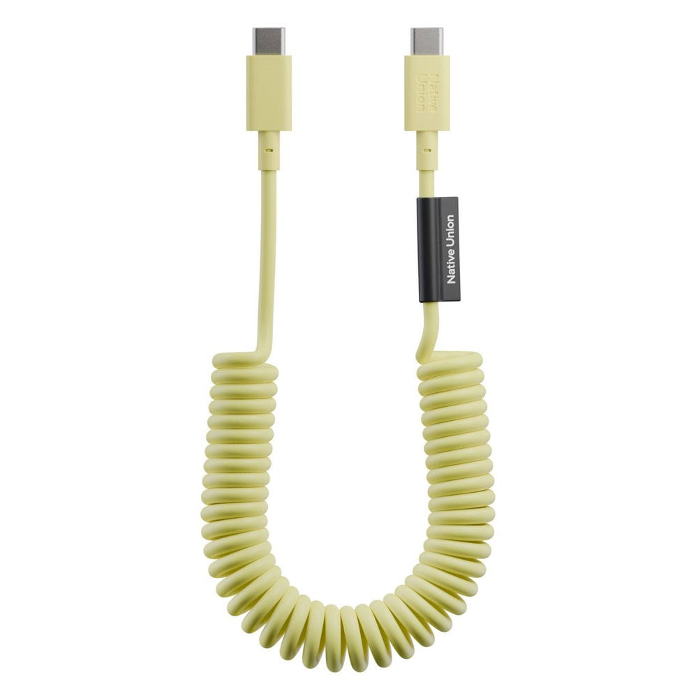 Native Union Pop 60W USB-C til USB-C Kabel - 1.2m - Lemon