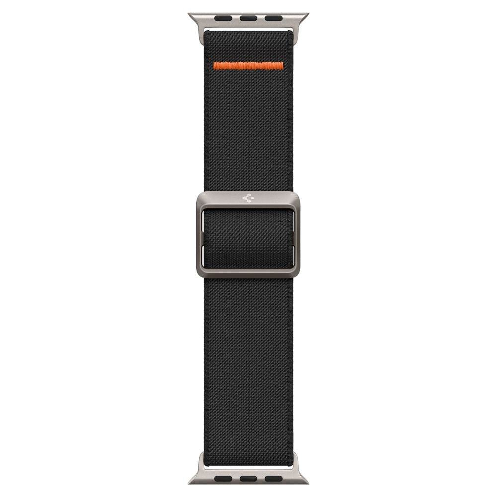 Spigen Fit Lite Ultra Apple Watch (42/44/SE/45/46/49mm) Stof Rem - Sort