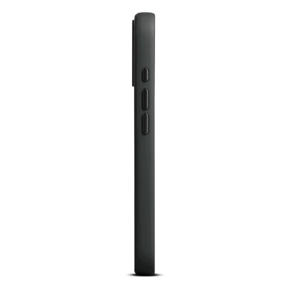 WOOLNUT iPhone 17 Ægte Læder Cover - MagSafe Kompatibel - Sort