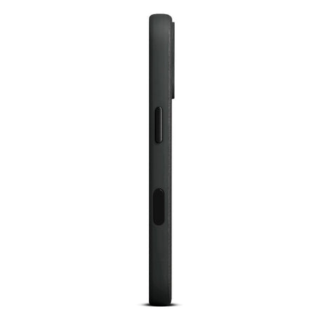 WOOLNUT iPhone 17 Ægte Læder Cover - MagSafe Kompatibel - Sort