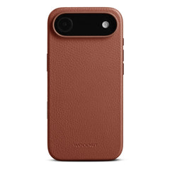 WOOLNUT iPhone Air Ægte Læder Cover - MagSafe Kompatibel - Brun