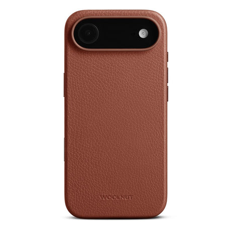 WOOLNUT iPhone Air Ægte Læder Cover - MagSafe Kompatibel - Brun