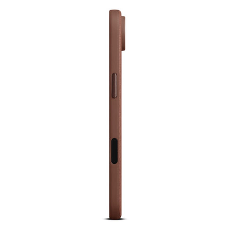 WOOLNUT iPhone Air Ægte Læder Cover - MagSafe Kompatibel - Brun