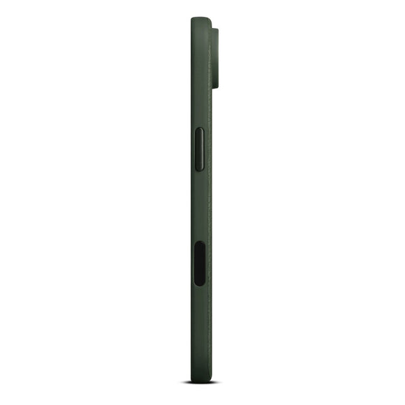 WOOLNUT iPhone Air Ægte Læder Cover - MagSafe Kompatibel - Grøn