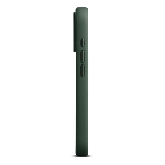 WOOLNUT iPhone 17 Pro Ægte Læder Cover - MagSafe Kompatibel - Grøn