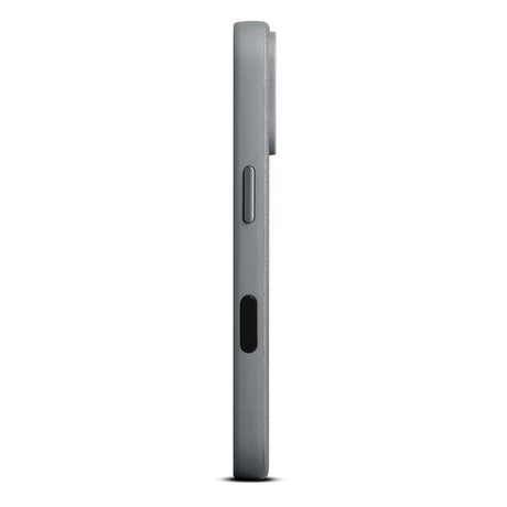 WOOLNUT iPhone 17 Pro Ægte Læder Cover - MagSafe Kompatibel - Grå