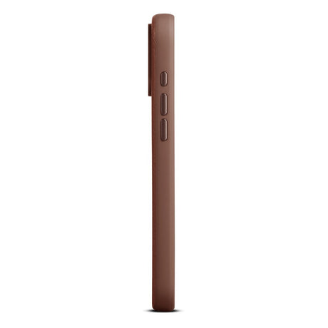WOOLNUT iPhone 17 Pro Max Ægte Læder Cover - MagSafe Kompatibel - Brun