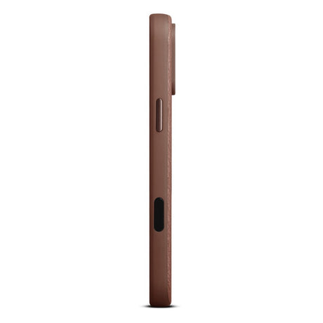 WOOLNUT iPhone 17 Pro Max Ægte Læder Cover - MagSafe Kompatibel - Brun