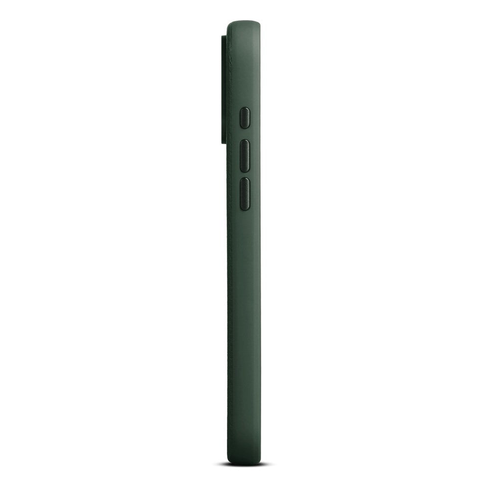 WOOLNUT iPhone 17 Pro Max Ægte Læder Cover - MagSafe Kompatibel - Grøn