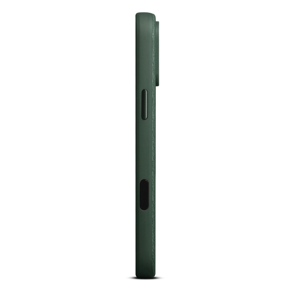 WOOLNUT iPhone 17 Pro Max Ægte Læder Cover - MagSafe Kompatibel - Grøn