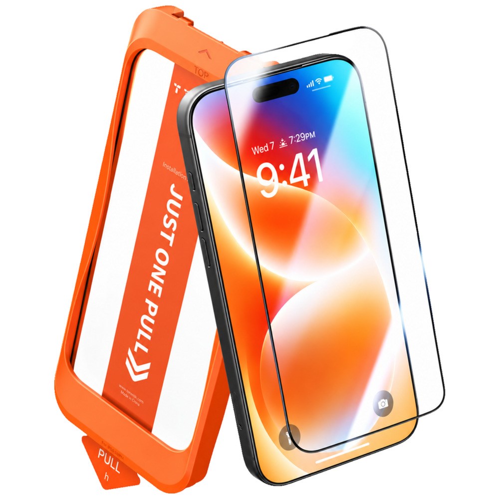 iPhone 18 Pro / 17 Pro TORRAS HD Shield Beskyttelsesglas - Gennemsigtig