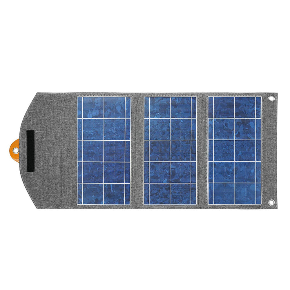 4smarts 20W VoltSolar Foldbar Solcelle Oplader USB-A - Grå | MOBILCOVERS.DK
