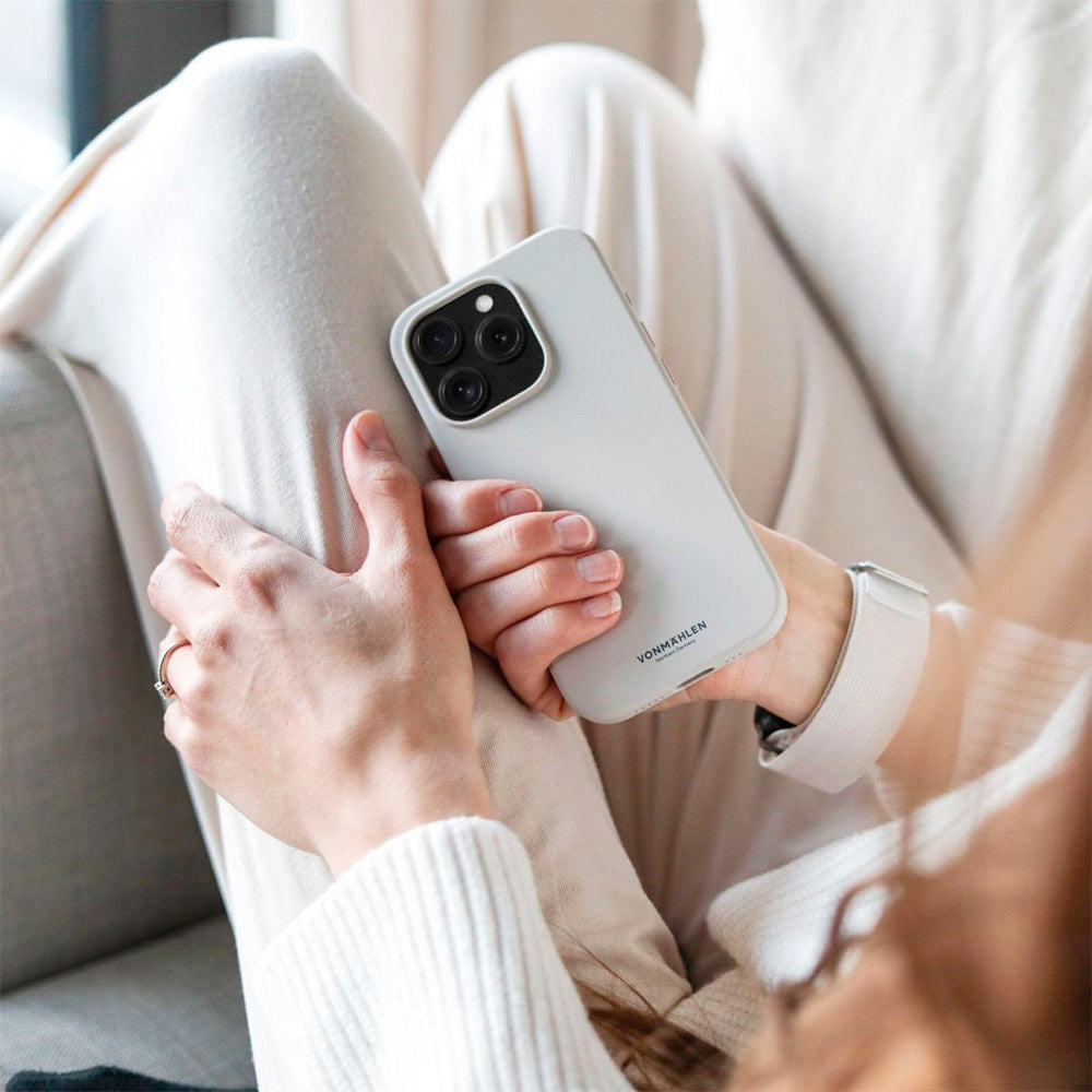 Vonmählen iPhone 14 Pro Eco Silikone Cover - MagSafe Kompatibel - Grå