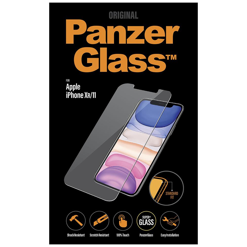 iPhone 11 / XR PanzerGlass Standard Fit Skærmbeskyttelse - Gennemsigtig - 2. stk