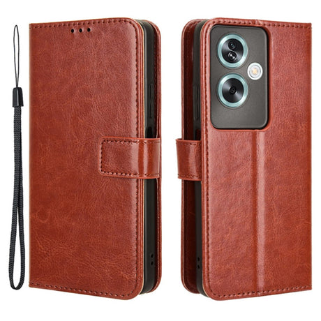 EIDERWOOD OnePlus Nord N30 SE (5G) / OPPO A79 (5G) Læder Cover m. Pung & Ståfunktion - Brun