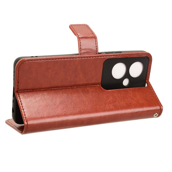 EIDERWOOD OnePlus Nord N30 SE (5G) / OPPO A79 (5G) Læder Cover m. Pung & Ståfunktion - Brun