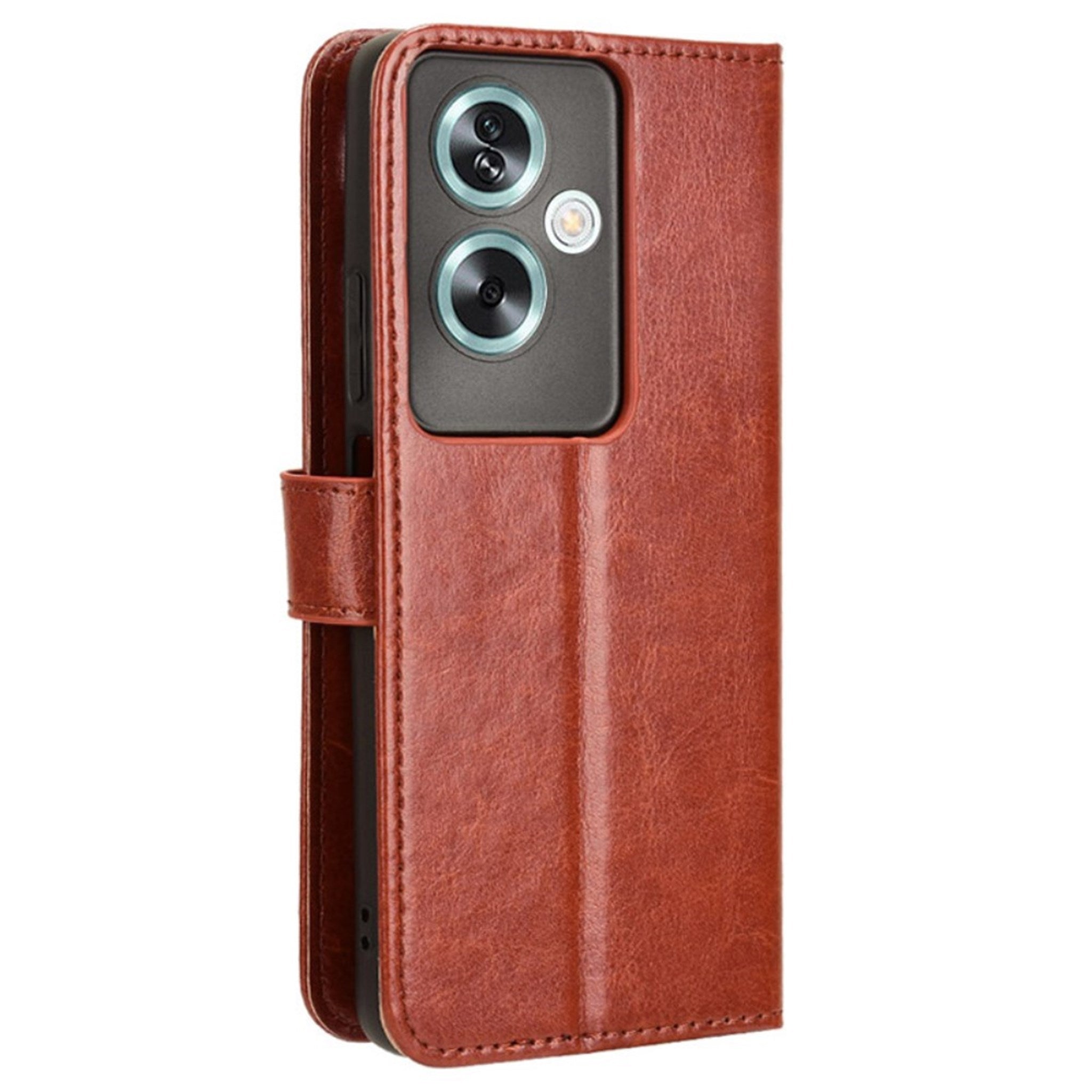 EIDERWOOD OnePlus Nord N30 SE (5G) / OPPO A79 (5G) Læder Cover m. Pung & Ståfunktion - Brun