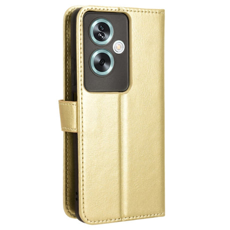 EIDERWOOD OnePlus Nord N30 SE (5G) / OPPO A79 (5G) Læder Cover m. Pung & Ståfunktion - Guld