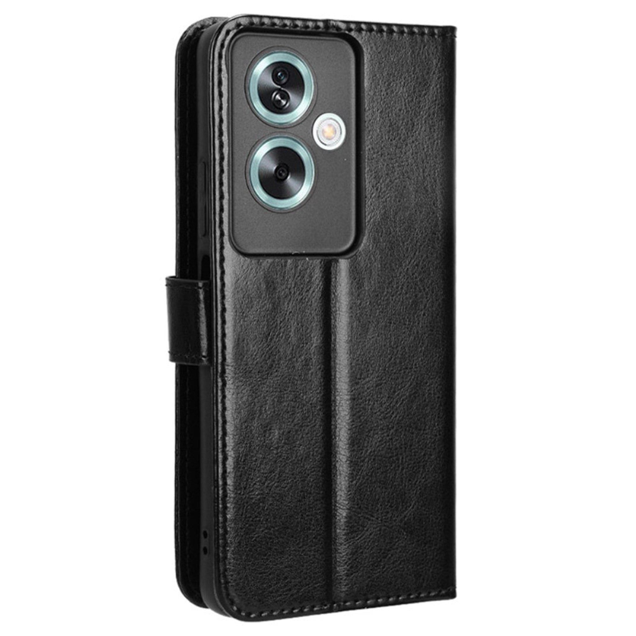 EIDERWOOD OnePlus Nord N30 SE (5G) / OPPO A79 (5G) Læder Cover m. Pung & Ståfunktion - Sort