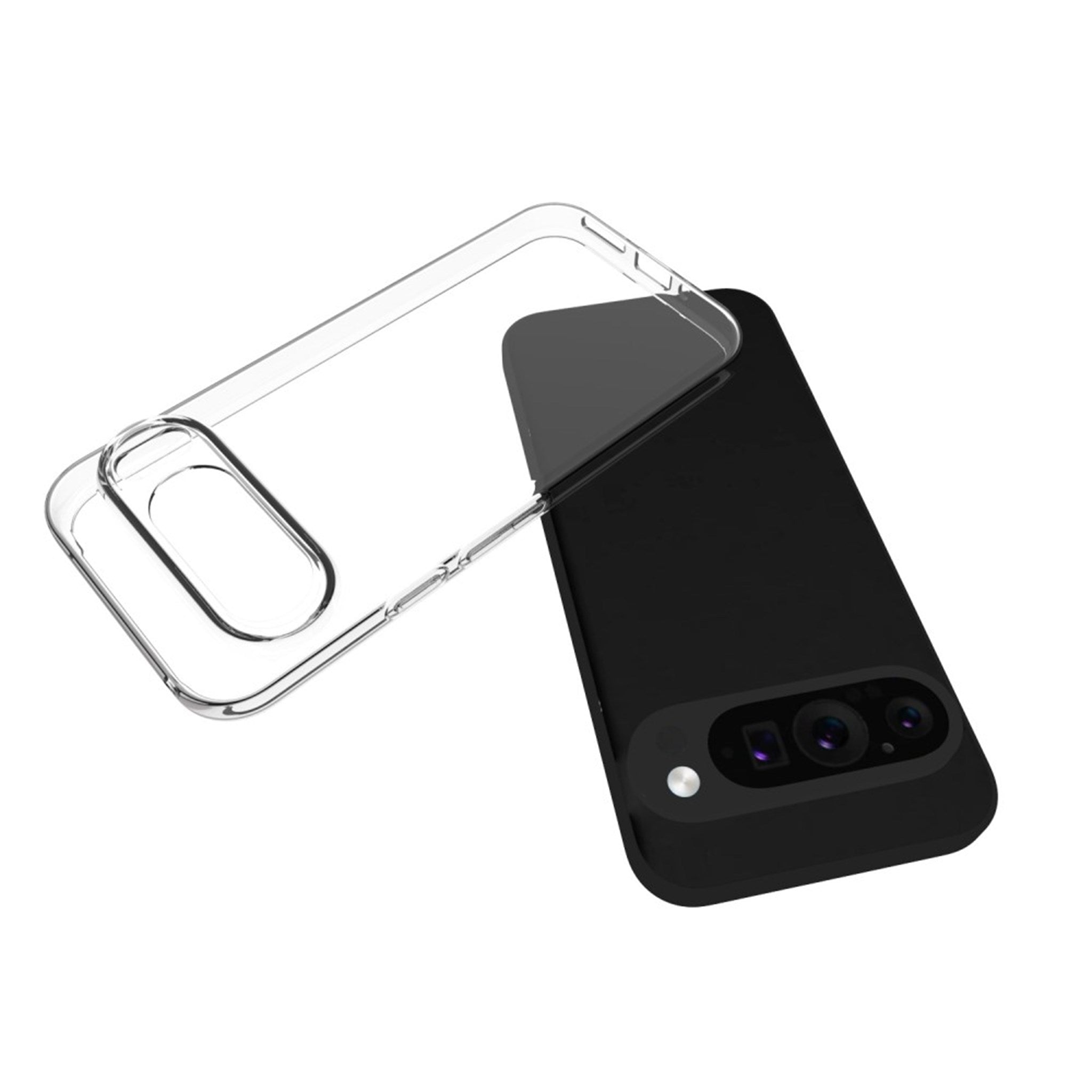 EIDERWOOD Google Pixel 9 Pro XL Fleksibelt Plastik Cover - Gennemsigtig