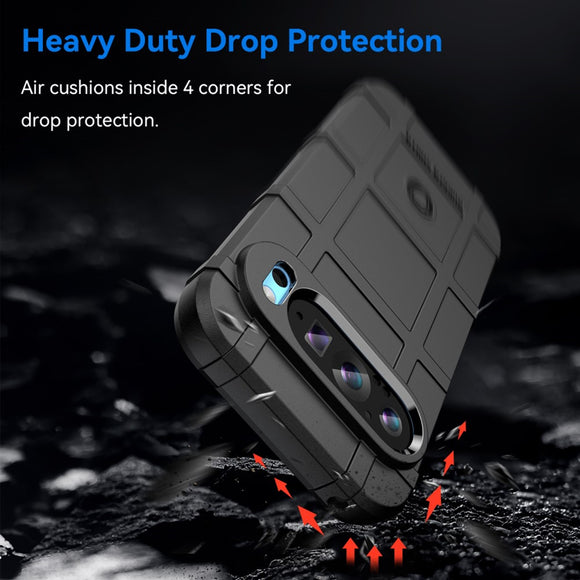 EIDERWOOD Google Pixel 9 / 9 Pro Rugged Shield Series Håndværker Cover - Sort