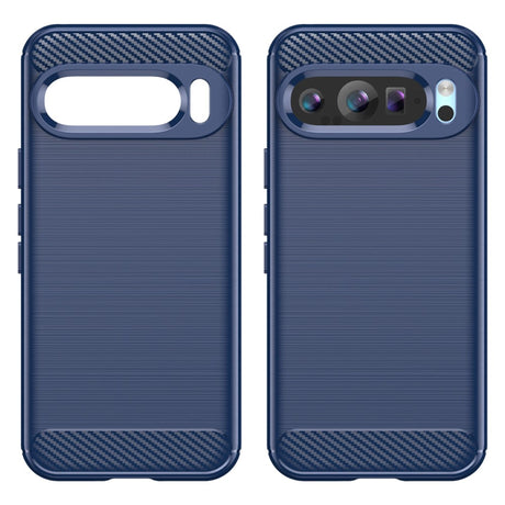EIDERWOOD Google Pixel 9 / 9 Pro Brushed Carbon Cover - Blå