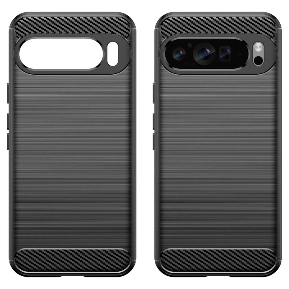 EIDERWOOD Google Pixel 9 Pro XL Brushed Carbon Cover - Sort