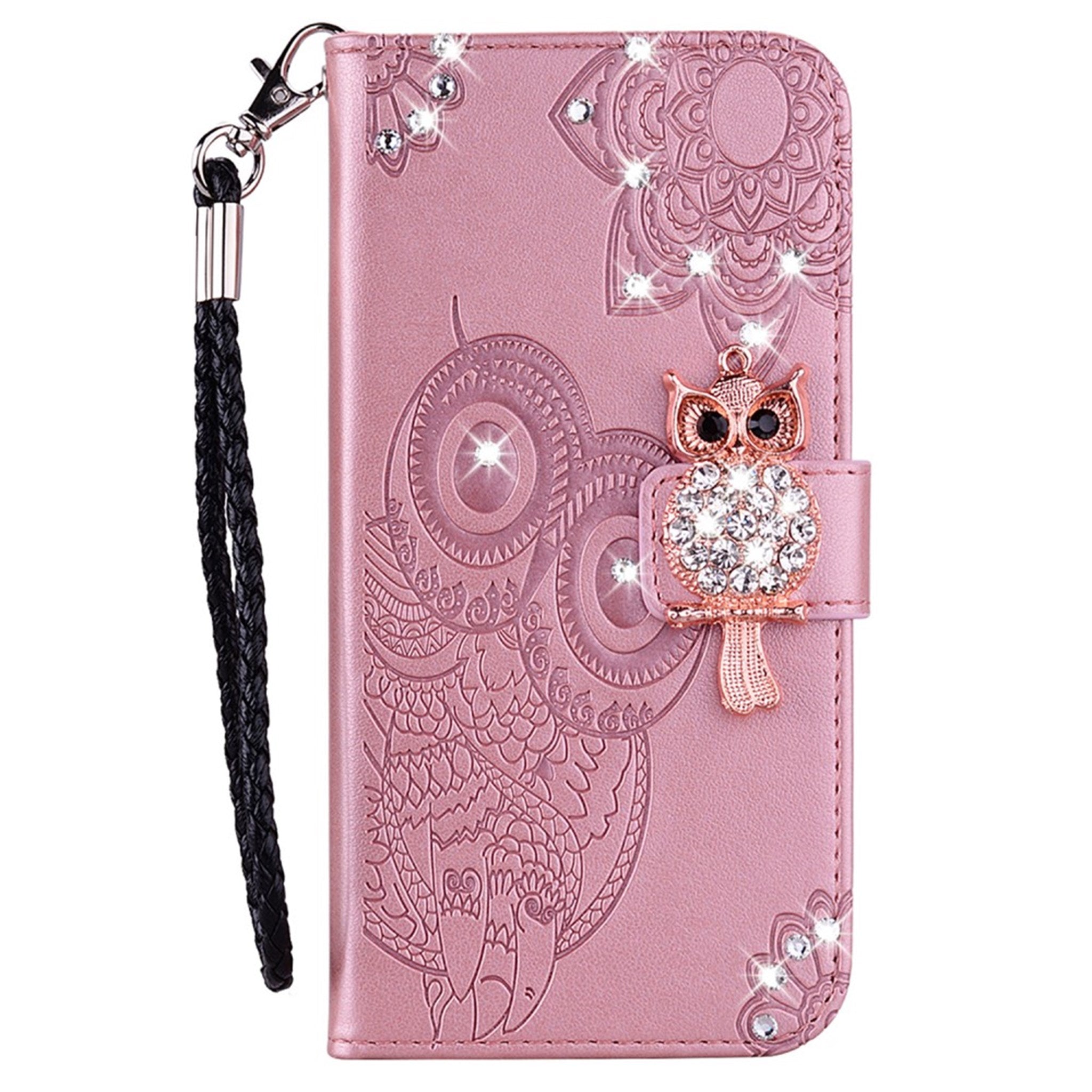 EIDERWOOD Xiaomi Redmi Note 13 Pro 5G / Poco X6 Læder Cover m. Pung - Ugle & Rhinsten - Rose Gold