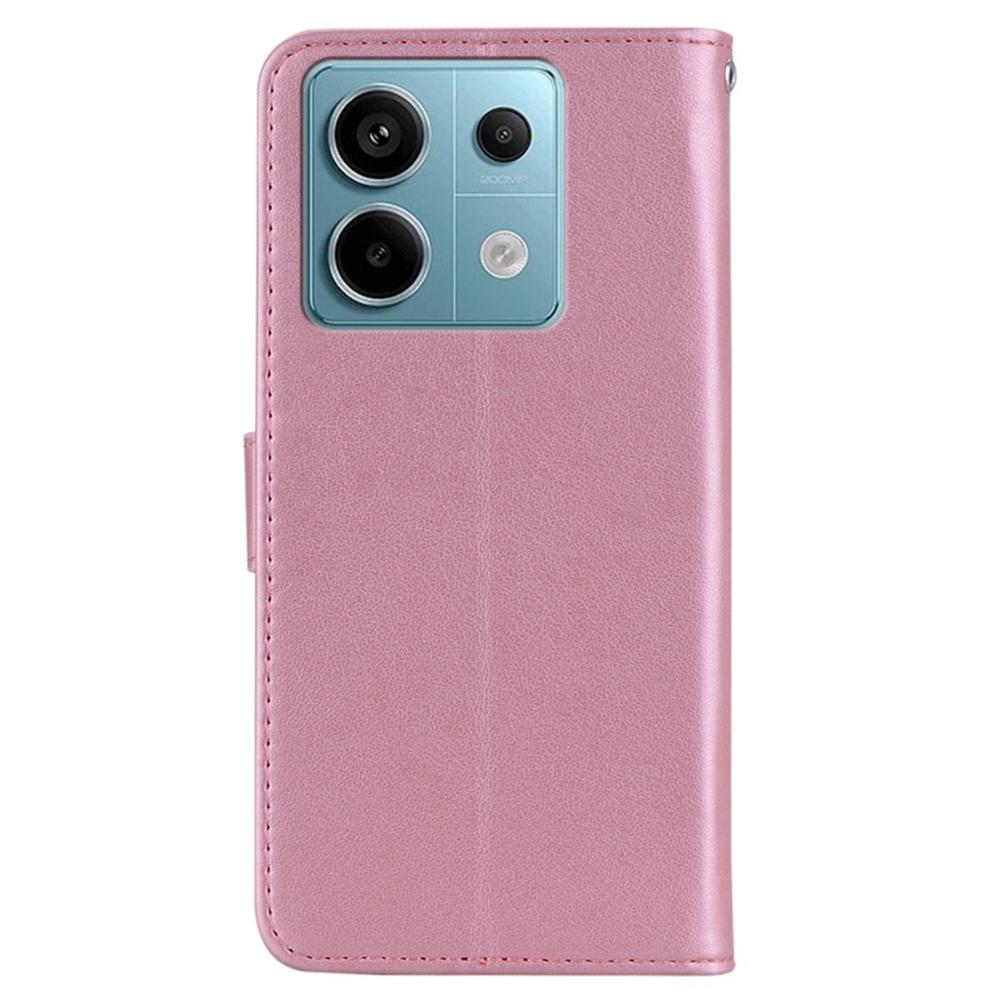 EIDERWOOD Xiaomi Redmi Note 13 Pro 5G / Poco X6 Læder Cover m. Pung - Ugle & Rhinsten - Rose Gold
