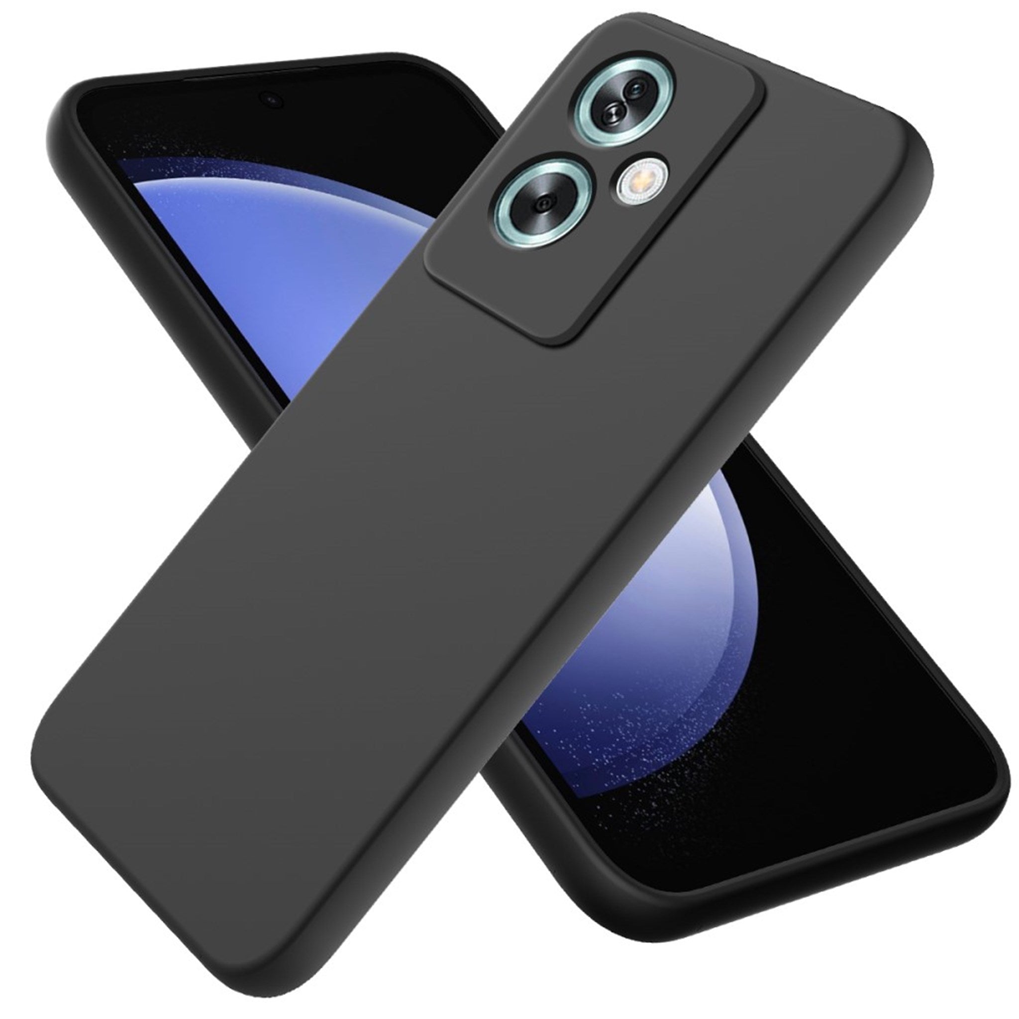 EIDERWOOD OnePlus Nord N30 SE (5G) Liquid Silikone Cover m. Strop - Sort
