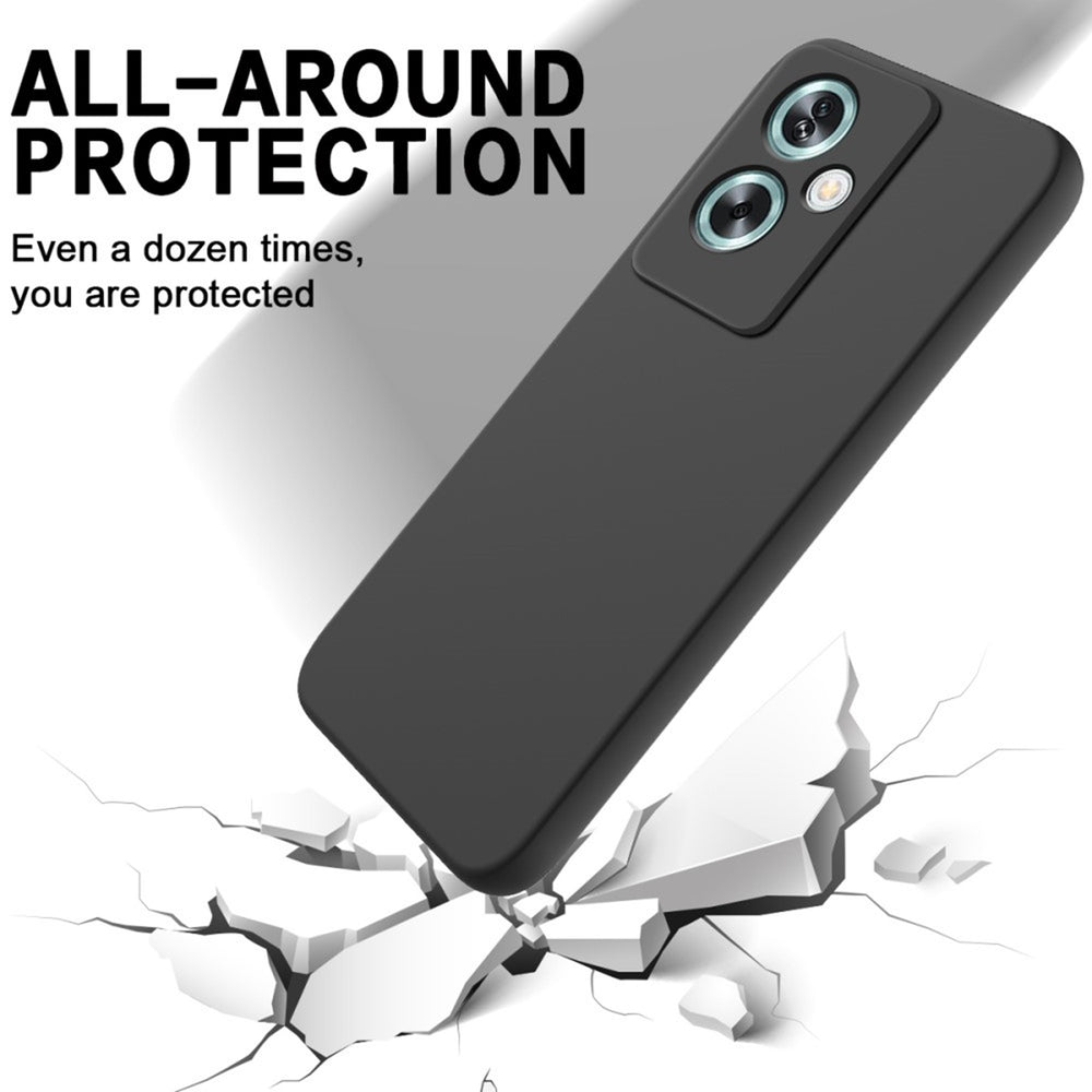 EIDERWOOD OnePlus Nord N30 SE (5G) Liquid Silikone Cover m. Strop - Sort